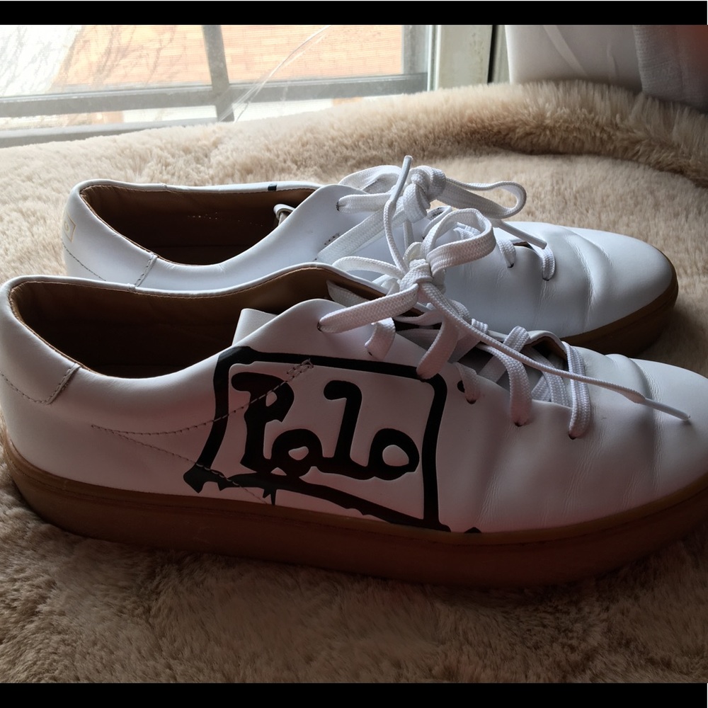Ralph Lauren White Sneakers
